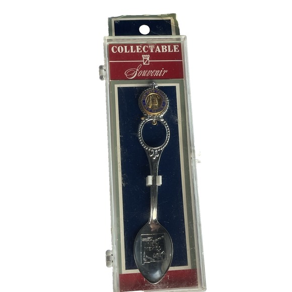 Other - STATE OF NEW MEXICO SILVER TONE SPOON WITH CASE COLLECTABLE SOUVENIR